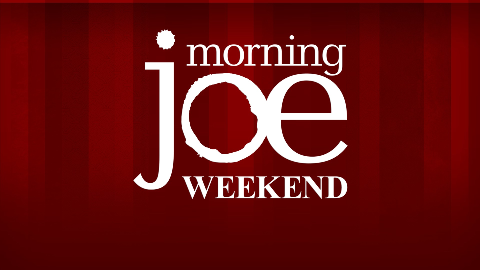 Program Info Morning Joe