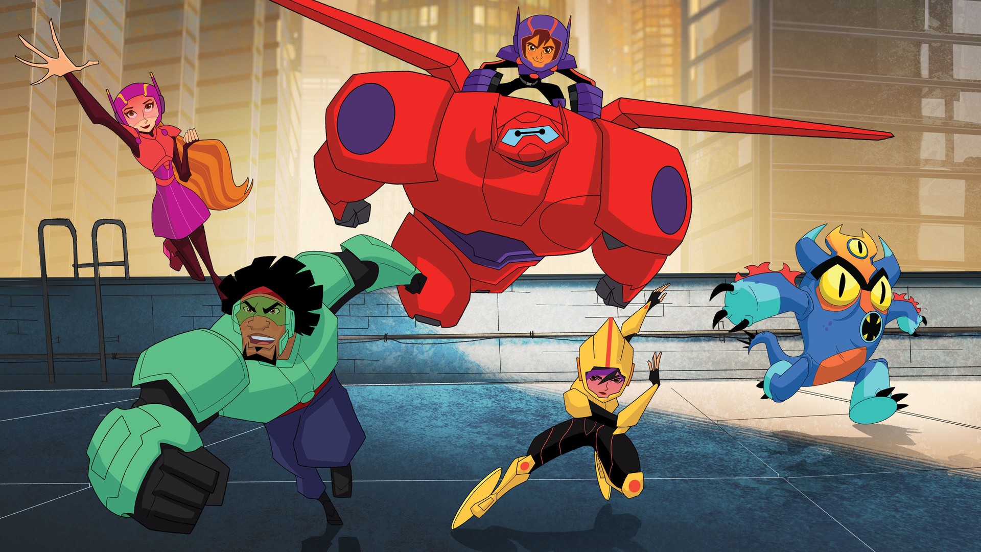 big hero 6 the series big hero 6 the series